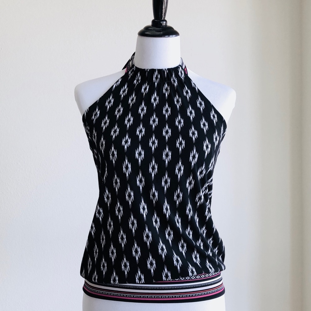 {S} Black Halter Top by WHBM